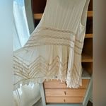 Free People  Dot Voile & Lace Trapeze Slip Dress Photo 10