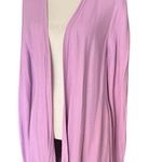 H by Halston  Lavender Open front Cardigan.size large Photo 1