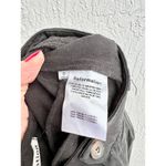 Reformation Mason High Waisted Pleated Wide Leg Trouser Pants Black Women's 0 Photo 7