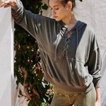 Free People Movement Believer Sweat Hoodie Black Photo 0