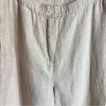 Linden Hill Linen Crop Pants Size M Photo 2