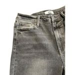 Ceros Jeans Women's Size 30 High Rise Cropped Boot Flare Gray Wash Denim Pants Photo 4