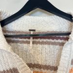 Free People  Kennedy Stripe Pullover in Cream Size Small Photo 5