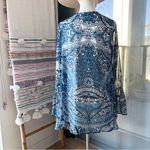 Show Me Your Mumu Perveen Paisley Printed Long Sleeves Tunic Dress Women’s XS Photo 3