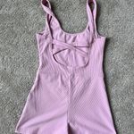 Edikted Drea Open Back Ribbed Romper Photo 3