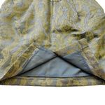 H&M Skirt Gold Light Blue Brocade Glitter Dressy Party Mini Skirt Size 6 Photo 7