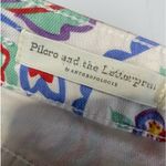 Pilcro and the Letterpress  multi colored print mid rise skinny‎ jeans, size 26 Photo 7