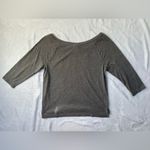 Gilly Hicks Sailboats Sail Team 3/4 Sleeve Top in Gray/White/Pink - Size Medium Photo 9