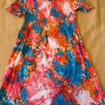 Ambiance sun dress Blue Size L Photo 0
