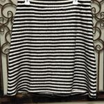 Anthropologie  striped zipper back mini skirt Photo 0