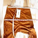 House Of CB Sazan Faux Suede Tan Pants Size XS Photo 7
