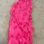 The Pants Store  Pink Flower Halter Tie Dress Photo 0