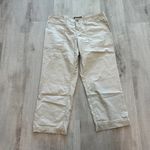 Outback Red NWT  cotton tan khaki Capri cargo pants Photo 0