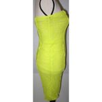 Victoria's Secret New Womens  Dress Lace Strapless Lime Green Yellow Soft S M Sexy Photo 11
