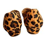 J.Crew  cat hair animal print women’s small heel shoes, ballet 6 1/2 Photo 7