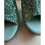 3.1 Phillip Lim turquoise glitter Party Platform Sandals size 35 / US 5 Photo 14