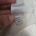 cupio  Womens Cream Embroidered Sleeve V Neck Casual Tee Top M Photo 7