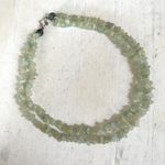 Aquamarine turquoise double strand Necklace Photo 1
