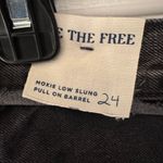 Free People We The Free Bare With Me Denim Mini Skirt Women’s Black Size 24 Photo 7