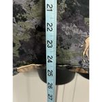 Dickies Scrub Top Camo/Camel Green/Tan Print Short Sleeve V Neck Pockets Size M Photo 2