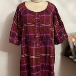 Free People NWT  Outlaw Plaid Maxi Photo 9