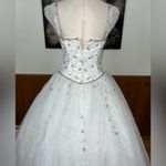 Mori Lee Elegant  White Beaded Tulle Wedding Gown! Photo 5