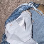 American Eagle  Outfitters Ripped Blue Boyfriend Jeans Photo 2