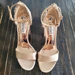 Badgley Mischka  Ainsley Crystal Embellished Ankle Strap Shoe Women's Size 6.5 Photo 1