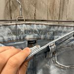 American Eagle  Light Wash Destroyed Strigid Mom Jeans High Rise Womens  2 Short Photo 2