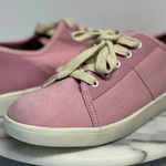 Vionic Shoes Woman's 7 Pink Canvas Lace Up Sunny Pisces Arch Support Comfort Photo 0