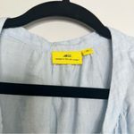 Roller Rabbit Roberta  Blue Patterned Linen Tunic Mini Dress Photo 5