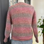 Universal Threads Women’s Space Dye Oversized Cropped Sweater | Size M Photo 4