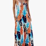 LAST CHANCE 💄 OURS Hawaiian print maxi dress, size Medium White Photo 6