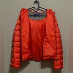 Burberry  Blue Label Women's Orange Puffer Jacket Photo 2