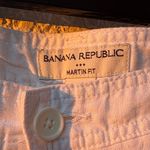 Banana Republic Women’s Martin Fit White Capri Pants 100% Linen NWOT Photo 1