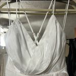 Maniju Elegant White Mini Dress Photo 2