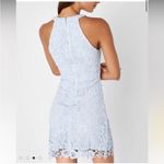 Lulus  Love Poem Light Blue Lace Mini Dress‎ size XS Photo 1