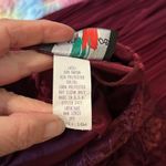 David Rose Vintage Burgundy 2 Piece Lace Suit with Skirt and Top Sz 16w Photo 13