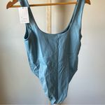A New Day Teal Bodysuit Seamless Tank Women's Medium Photo 2