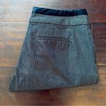 Women's Classic Black & White Pin Striped Wide Leg Dress Pants | Size: 5/6 Photo 0