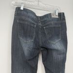 1st Kiss Juniors Y2k Dark Wash Mid Rise Skinny Ankle Jeans Size 9 Photo 8