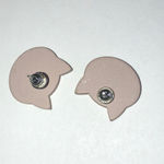 Pink and Glitter Pig Earrings Photo 1
