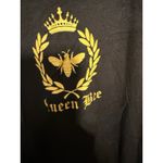 Gildan God Save The Queen Shirt Sz 2XL French Pastry Black Short Sleeve New Queen Bee Photo 1