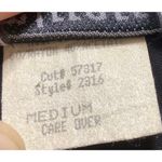 Vintage Mirrors Button Down with Back Square Attachment Black Size M Photo 6