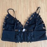 Victoria's Secret Black Lace Bralette Photo 1