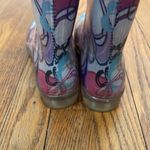 Coach Poppy By  Tall Rain Boots Colorful Abstract Print‎ Women's Size 6 Photo 3