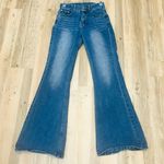 SheIn wide leg flare jeans double button size XS Photo 0