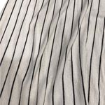 Billabong Robe Life White and Black Plunge Neck Striped Dress small Photo 8