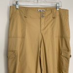 I.AM.GIA Womens Ryder baggy low rise cargo pants tan Y2K 90s Gorpcore utility Size XL Photo 9