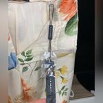 Tahari ELIE NWT Floral Linen Blend Wide Leg Pants Size 4 Photo 5